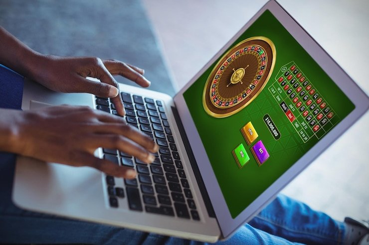 Baccarat table layout on SA Gaming
